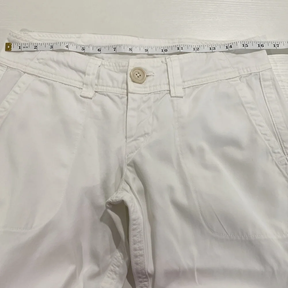 James Perse white cargo jean size 28 - Picture 10 of 15